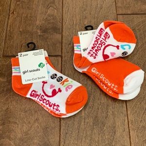 Girls Scout Sock Bundle • little kids Size Small • 5 - 6.5 shoe size 6 - 10.5